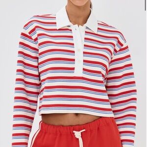 Reformation Anna rugby shirt